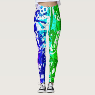 Leggings Leyendas del graffiti arcoiris