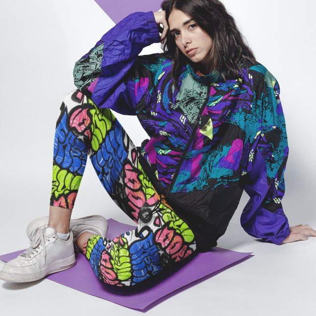 Leggings Leyendas del graffiti callejero Freek - Diversión (Subido por el creador)
