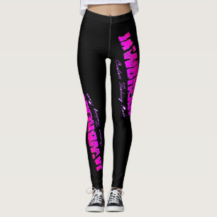 Leggings Leyendas del logotipo de los Personalizados de los