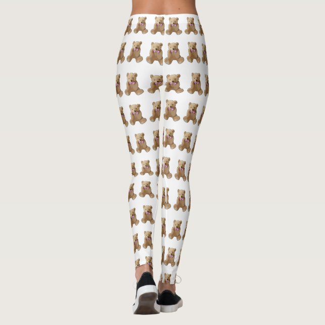 Leggings Leyendas del oso de peluche (Reverso)