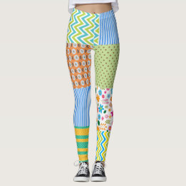 Leggings Leyendas del patchwork para mujeres