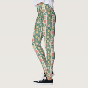 Leggings Leyendas del patrón de bandas populares