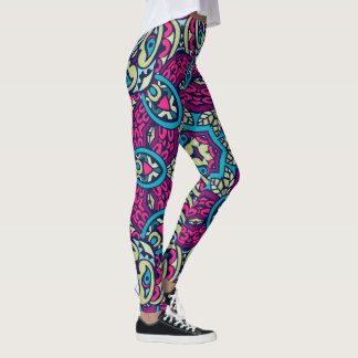 Leggings Leyendas del patrón de cuadernillo árabe