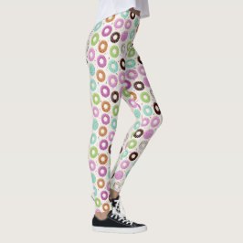 Leggings Leyendas del patrón de donut