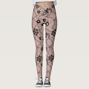 Leggings Leyendas del patrón de encaje