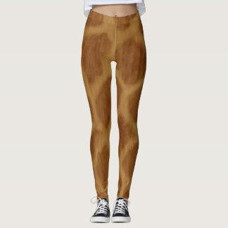 Leggings Leyendas del patrón de impresión de jirafas
