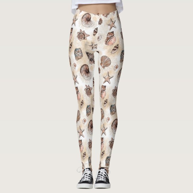 Leggings Leyendas del patrón de las casetas (Anverso)
