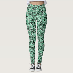 Leggings Leyendas del patrón de micro camo verde