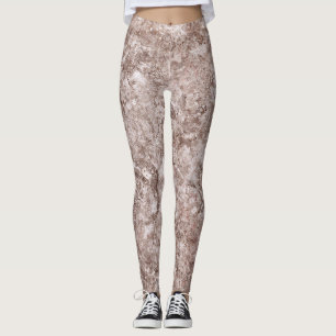 Leggings Leyendas del patrón de piedra natural