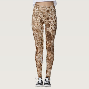 Leggings Leyendas del patrón de piedra natural