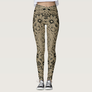 Leggings Leyendas del patrón de vintage
