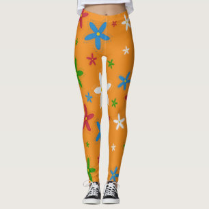 Leggings Leyendas del patrón floral