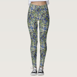 Leggings Leyendas del patrón floral
