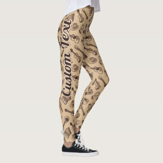 Leggings Leyendas del patrón Rebetiko