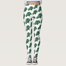 Leggings Leyendas del Personalizado de dibujo de coches Hip