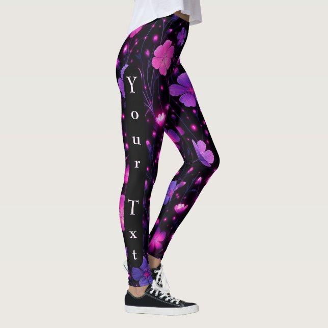 Leggings Leyendas del Personalizado de la floración radiant (Derecha)