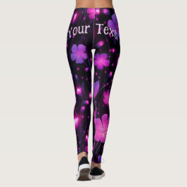 Leggings Leyendas del Personalizado de la floración radiant