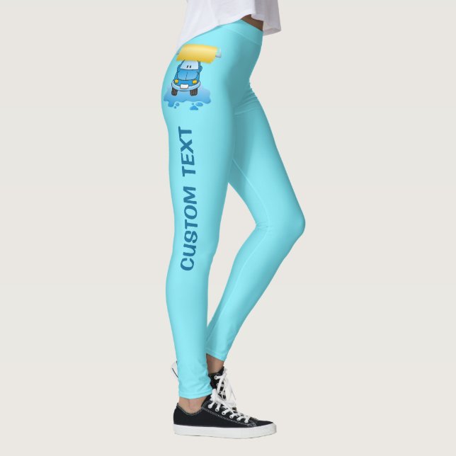 Leggings Leyendas del personalizado de lavado de coches (Derecha)