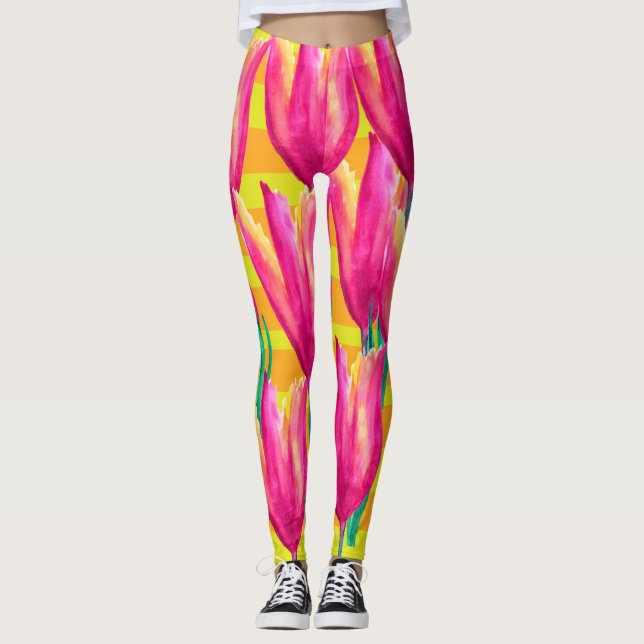 Leggings Leyendas del Personalizado eléctrico de primavera (Anverso)