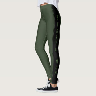 Leggings Leyendas deportivas con texto - Mamá deportiva