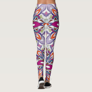 Leggings Leyendas deportivas de verano multicolor brillante