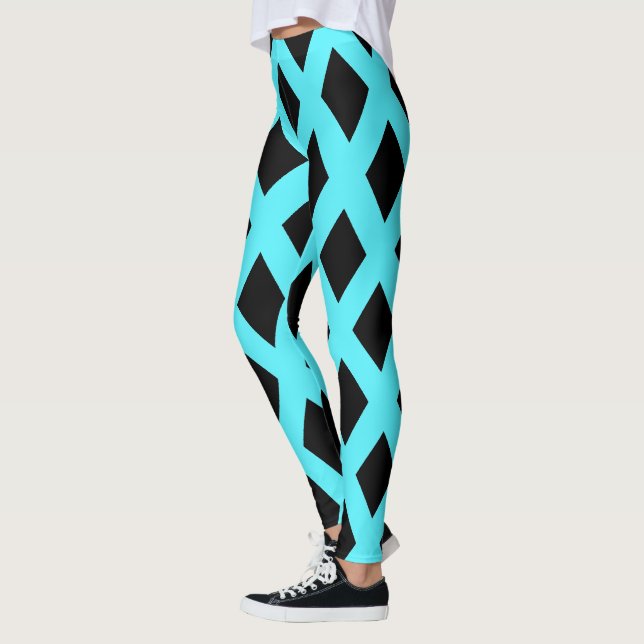 Leggings Leyendas - Diamantes negros (Izquierda)
