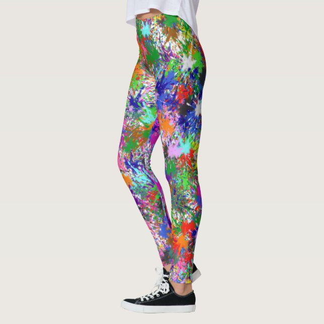 Leggings Leyendas - Dibujar bandejas uno (Izquierda)
