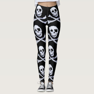 Leggings Leyendas diseñadas al estilo pirata