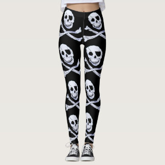 Leggings Leyendas diseñadas al estilo pirata