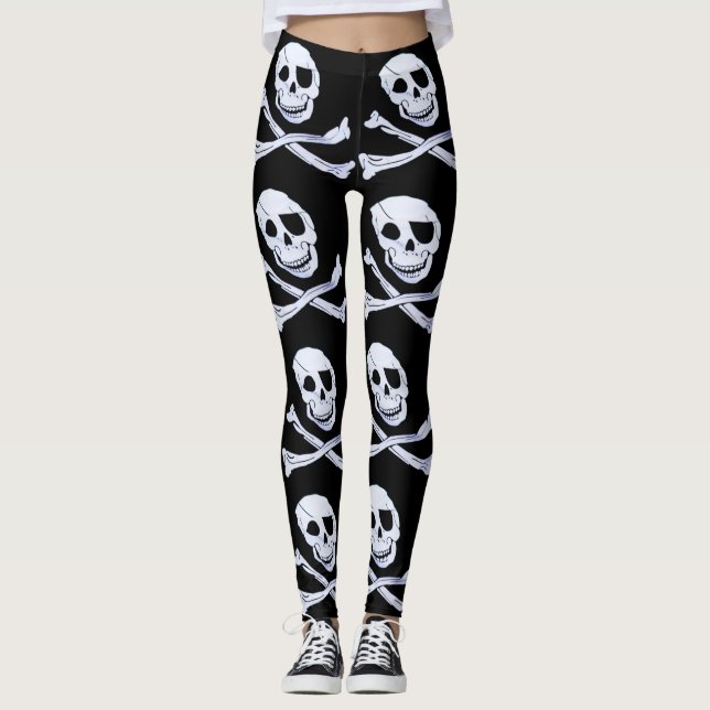 Leggings Leyendas diseñadas al estilo pirata (Anverso)