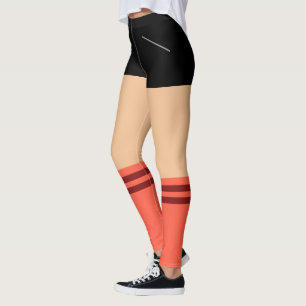 Leggings Leyendas divertidas con diseño de fútbol