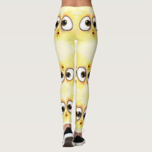 Leggings Leyendas divertidas con ojos sorprendidos - Curios