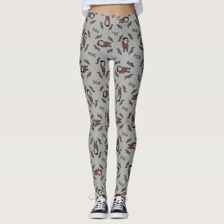 Leggings Leyendas Edgar joven Allen Poe del niño