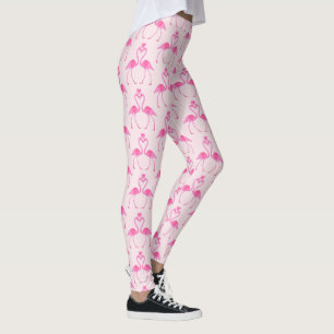 Leggings Leyendas El día de San Valentín Flamingo de camufl