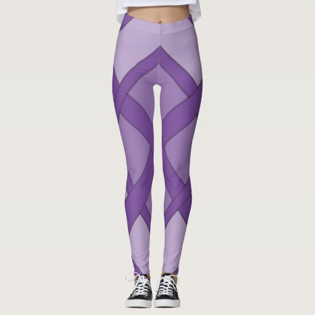 Leggings Leyendas - Entramado envuelto en tres sombras (Anverso)