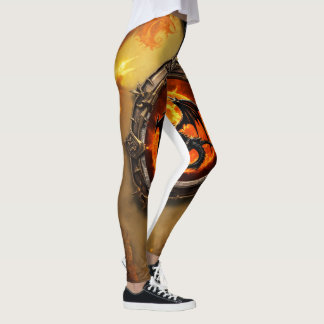 Leggings "Leyendas épicas del Pendante de la Llama del Drag