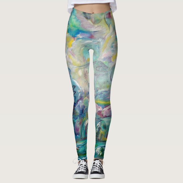 Leggings Leyendas "Es una jungla afuera" (Anverso)
