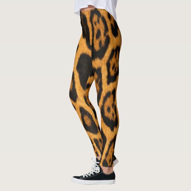 Leggings Leyendas falsas de la piel de Ocelot (Izquierda)
