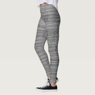 Leggings Leyendas falsas de tela gris