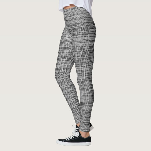 Leggings Leyendas falsas de tela gris (Izquierda)