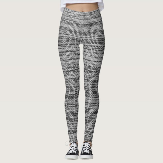Leggings Leyendas falsas de tela gris (Anverso)