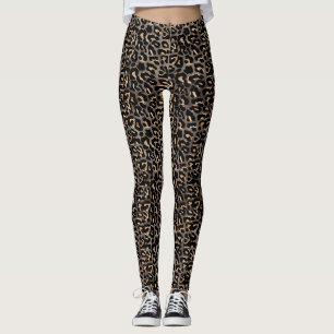 Leggings Leyendas femeninas chitas marrones