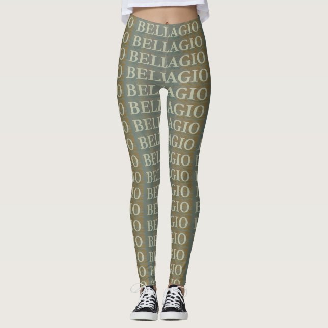 Leggings Leyendas femeninas de Bellagio Italia Poster (Anverso)