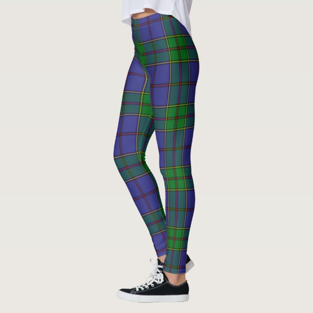 Leggings Leyendas femeninas de Escocia Strachan Tartan (Izquierda)