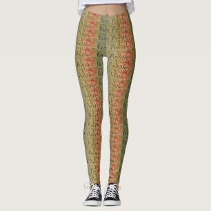 Leggings Leyendas femeninas de la postal francesa