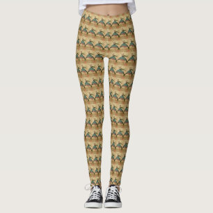 Leggings Leyendas femeninas de la postal francesa