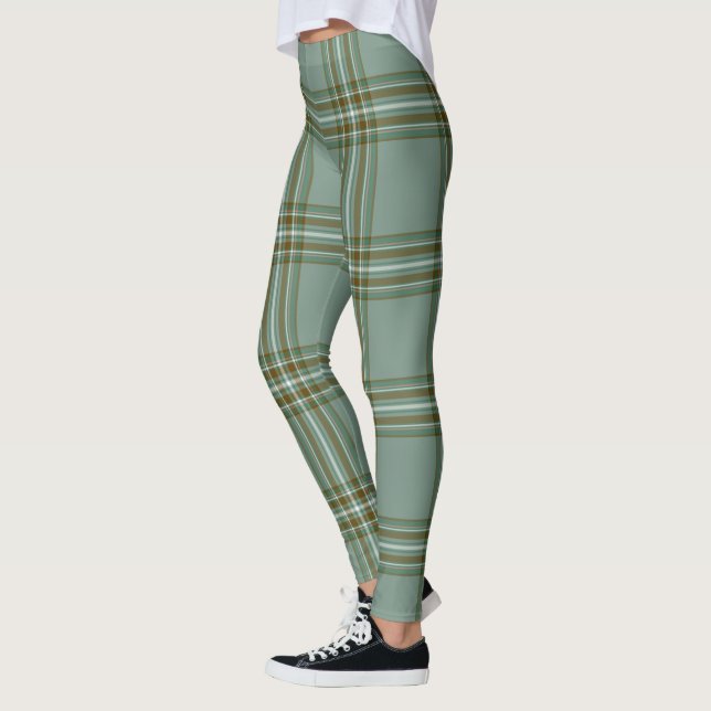 Leggings Leyendas femeninas de Scotstee Clan Kelly Tartan (Izquierda)
