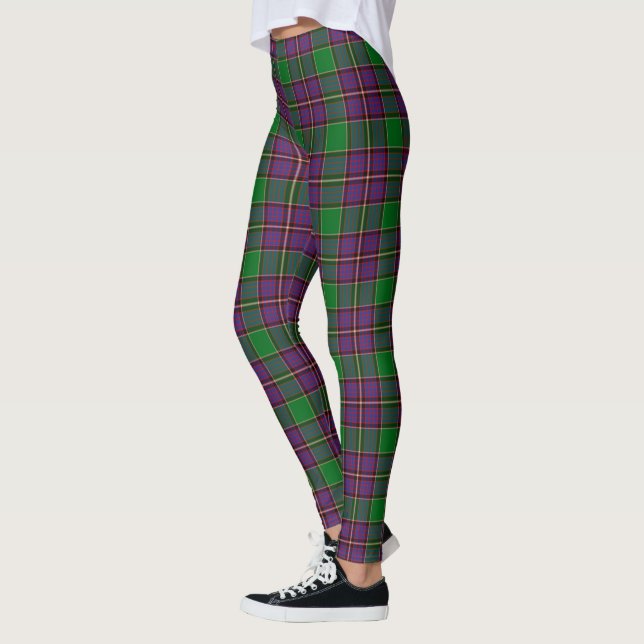 Leggings Leyendas femeninas de Scotstee Clan Logan Tartan (Izquierda)