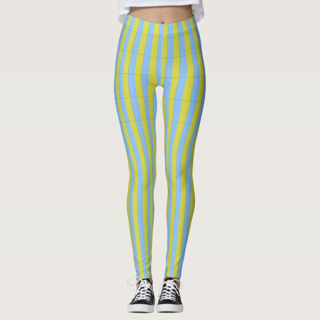 Leggings Leyendas femeninas de stripes (Anverso)