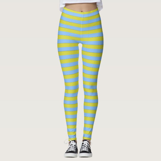 Leggings Leyendas femeninas de stripes (Anverso)